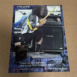 Stan Lee of The Dickies - Crate Amps - 2003 Print Advertisement